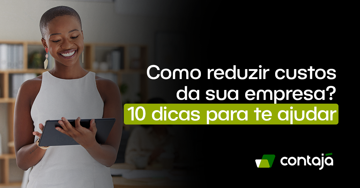imagem de pessoa se organizando com 10 dicas para reduzizr custos da empresa