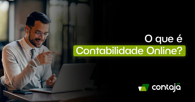 homem entendendo o que é contabilidade online