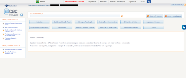 acesso ecac