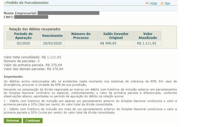 simulação simples nacional