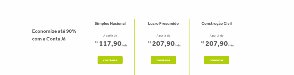 Contajá oferece olanos a partir de R$117,90