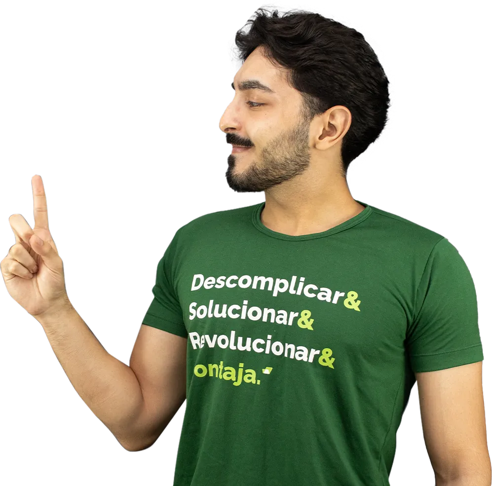 Pessoa do time de atendimento da Contajá