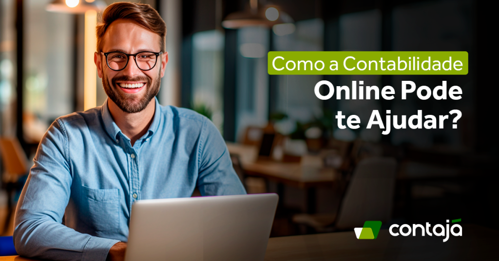 Como a contabilidade online pode te ajudar. Reprodução: Contajá Contabilidade Online.